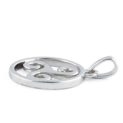Sterling Silver Druid Celtic Symbol Pendant - Image 3